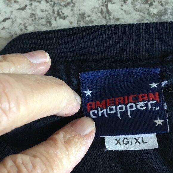 Mad Engine American Chopper "Jet Bike" Men's Pullover Short Sleeve Tee Sz XL - Picture 8 of 8